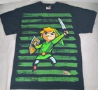 Vintage 00s Legend of Zelda Wind Waker T Shirt Men's M Medium Nintendo NES Promo