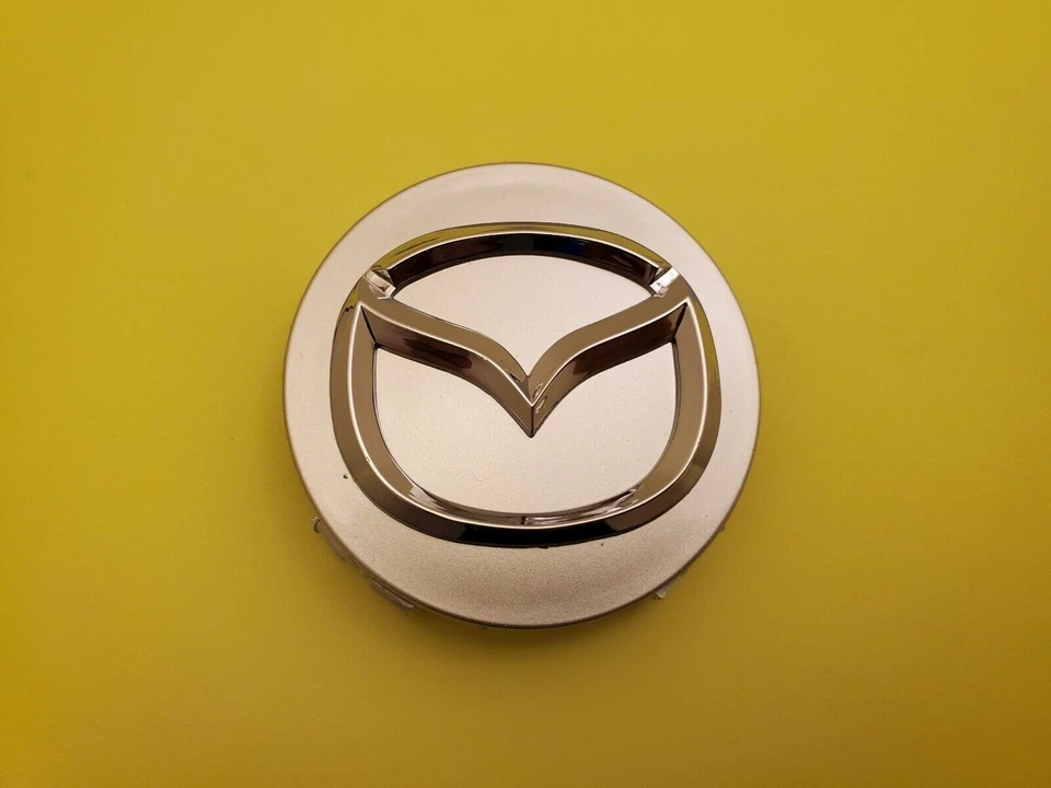 4pc MAZDA 56mm Silver Wheel Center Caps - Mazda 3/5/6, Miata, RX 8, CX-3/5/7/9.. - Image 2 of 4