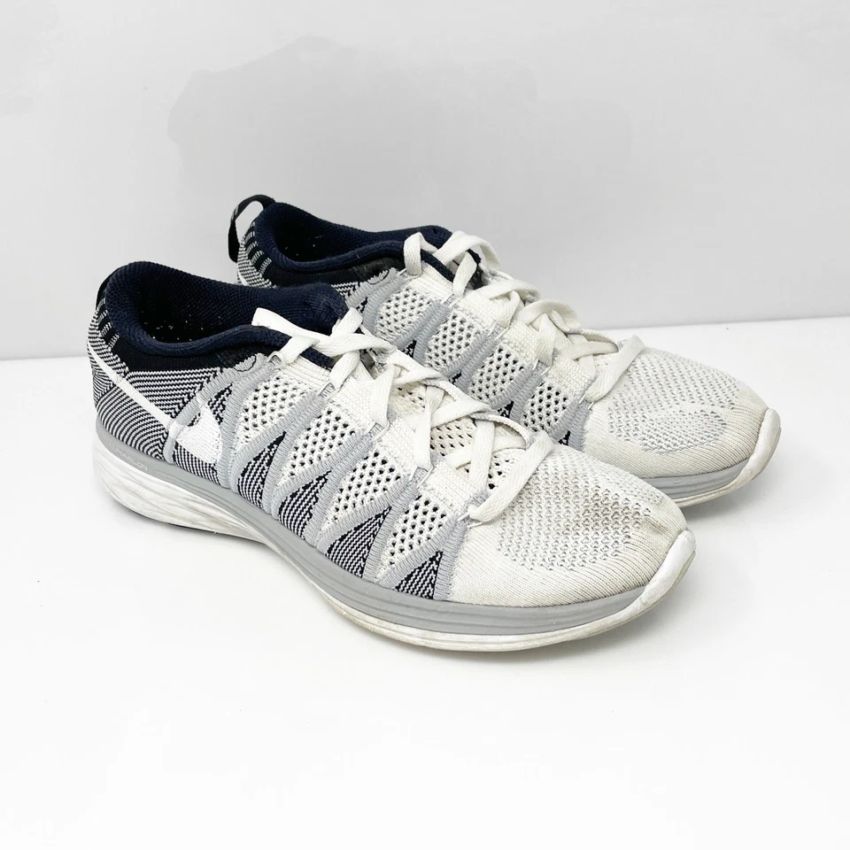 Nike Mujer Flyknit Lunar 2 620658-100 Blanco Zapatos para Correr Tenis Talla 7.5 Foto 2 de 4