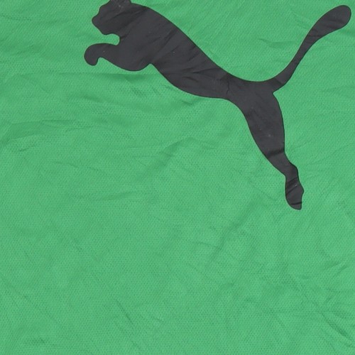 Puma Men's Green T-Shirt, Size L, Gym & Training - Picture 11 of 12