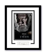Thor Odin Anthony Hopkins Autographed Signed 11x14 Framed Photo ACOA