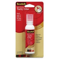 Scotch Quick-drying Tacky Glue - 2 Oz - 1/pack - Clear MMM6052 