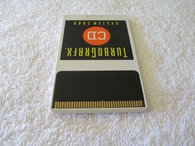 CD SYSTEM CARD TURBOGRAFX 16 CD PLAYER HU CARD PREOWNED TESTED WORKING