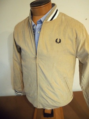 FRED PERRY ベージュ ジャケット UK8 s-l400.jpg