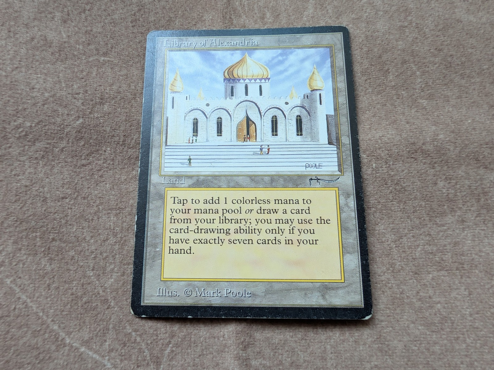 Magic the Gathering Library of Alexandria – Arabian Nights 1993 MP+