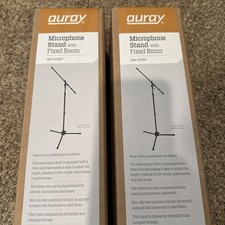 Adjustable Height Boom Microphone Stands with Tripod Base