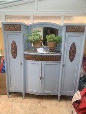 Oak french dresser With Carved Fronts
