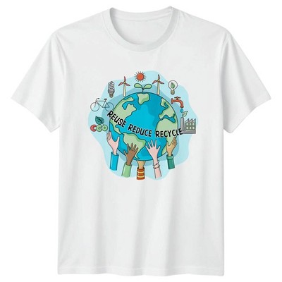 Reuse Reduce Recycle T-Shirt Nachhaltigkeit Umweltschutz Earth Day Geschenk