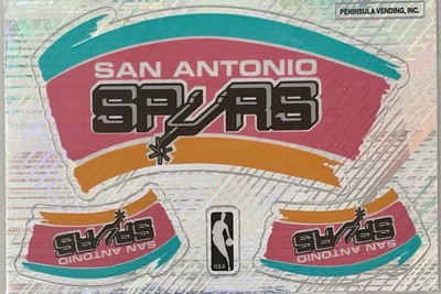 NBA stickers/decals of your favorite Team. San Antonio Spurs. ￼