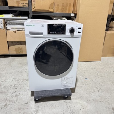 Equator Compact 110V Vented/Ventless 15 lbs Combo Washer Dryer in White OB #002