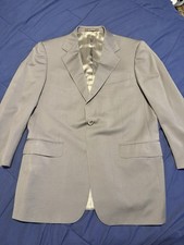Ermenegildo Zegna Su Misura Wool 48C/38R Single Button Made In Switzerland