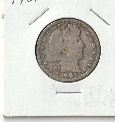 1901 Barber Quarter (VG)
