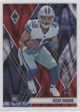 2023 Panini Phoenix Rookies Red Seismic 37/199 Deuce Vaughn #134 uk2