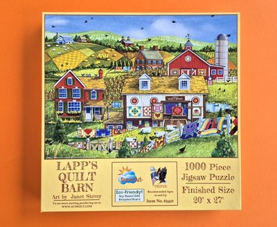 1000 Teile Puzzle  * SunsOut USA * LAPP'S QUILT BARN * neuwertig *