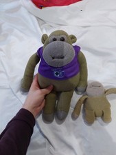 large pg tips monkey im on the box tshirt rare plush and little monkey