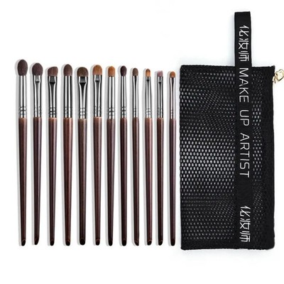 OVW 9/12pcs Panceau Maquillage Eye Natural Hair Makeup Brushes Set Kit Cosmetic 