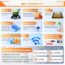 Android 14 Autoradio Per Lancia Ypsilon 2006 - 2020 Navigazione GPS Autoradio - Immagine 2 di 4