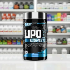 Nutrex Research Lipo-6 Diuretic – Water Balance & Muscle Definition Support 80ct