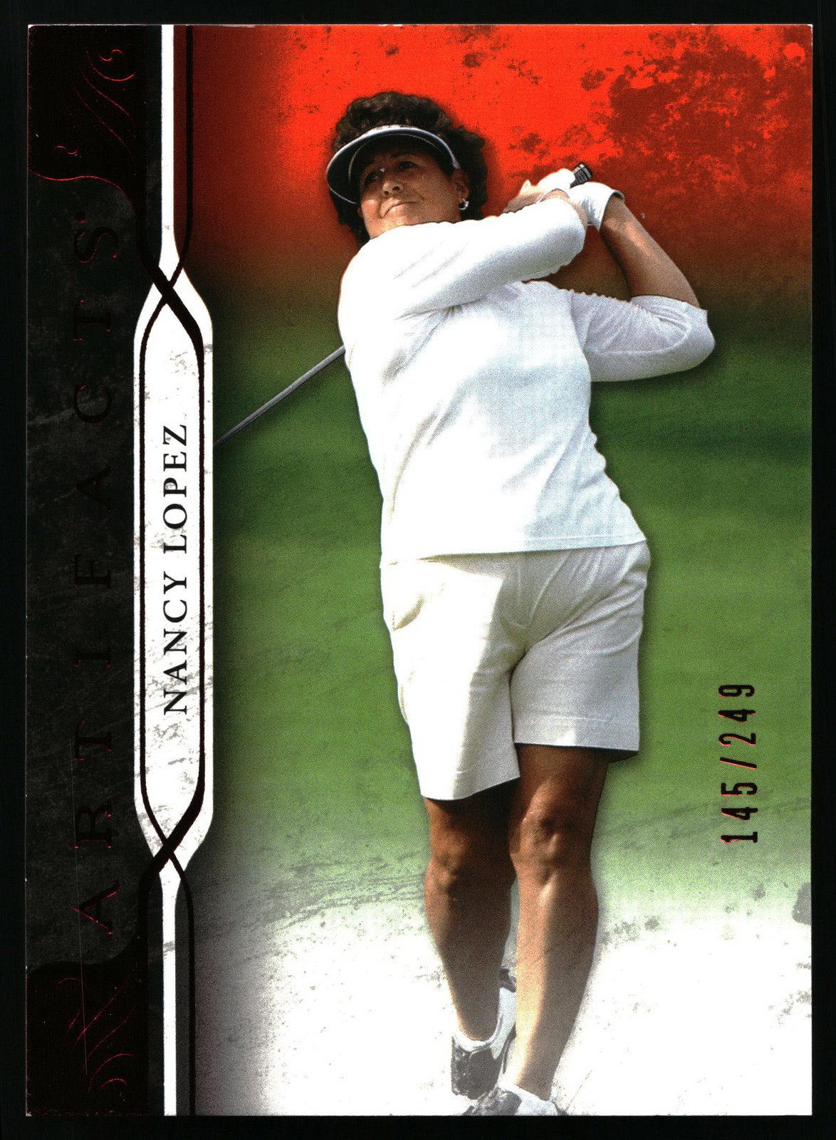 2021 Upper Deck Artifacts #3 Nancy Lopez Red #/249