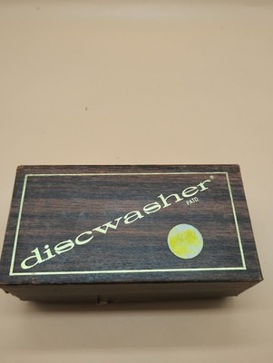 Vintage 1978 DISCWASHER D3 Vinyl Record Cleaning Care System Walnut Box Manual