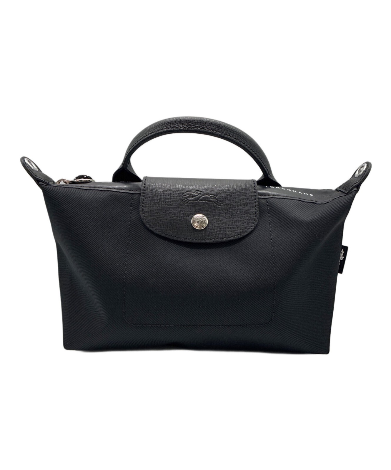 Longchamp LE PLIAGE ENERGY Wallet Clutch Black Women Used Authentic