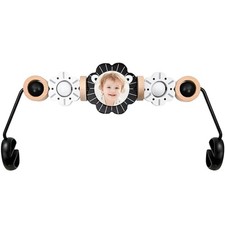 Baby Bjorn Bouncer Toy Bar, Safe Smooth Round Edge Toy w/Mirror