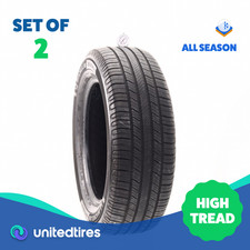 Set Of 2 Used 23560r18 Michelin Defender 2 107h - 8.532