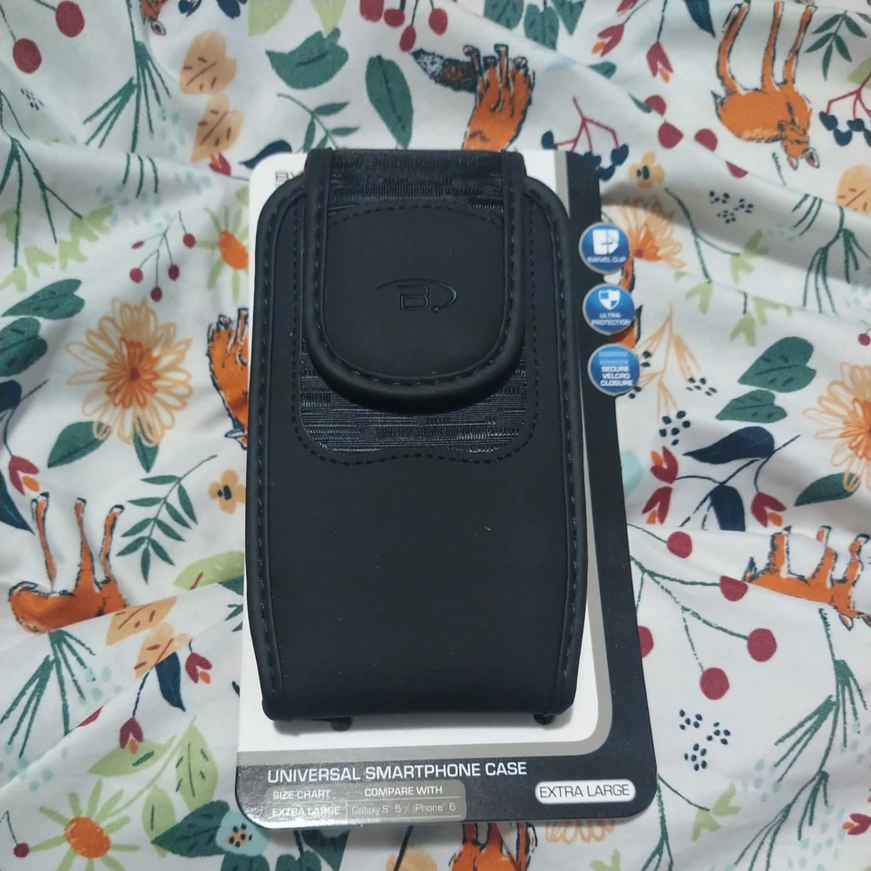 Bytech Large Vertical Universal Smartphone Holster Case – Fits iPhone 6 & Other - Image 2 of 4