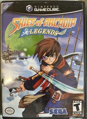 Skies of Arcadia Legends Nintendo GameCube 2003 CIB Sega Very Good Condition