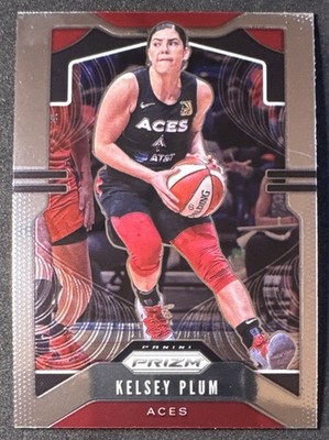 Kelsey Plum 2020 Panini Prizm WNBA Prizm Rookie RC #9 LV Aces 1st Prizm  Qty