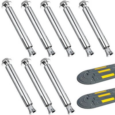 Driveway Expansion Bolt Screws 3.7 Inch Ground Anchors for Speed Bump Road