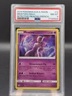 PSA 8 Carte Pokémon : Mewtwo 12/18 Soleil & Lune Détective Pikachu Française 