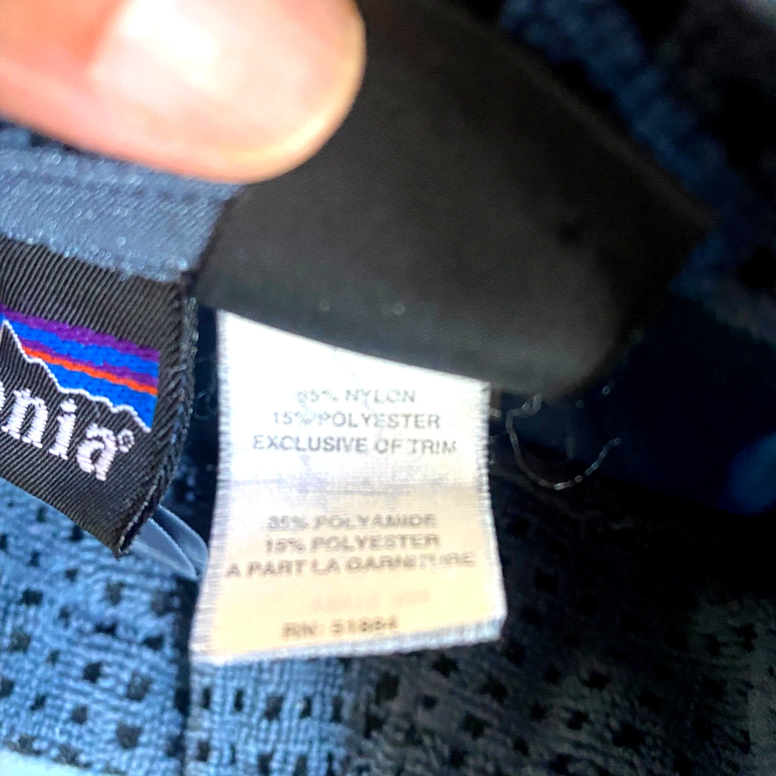 Patagonia Jacket Womens Regulator Slingshot Medium Weathered Blue  thumbnail 7