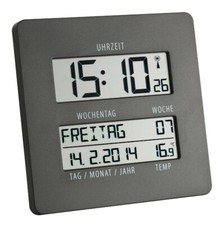 Sonderangebot Funkwanduhr TimeLine TFA 60.4509 Funkuhr digital Temperaturanzeige