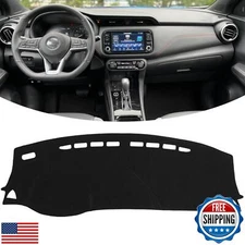 KEYOOG Dashboard Cover Dash Mat Fit for Ni-ssan Kicks 2023-2017 (Without HUD 