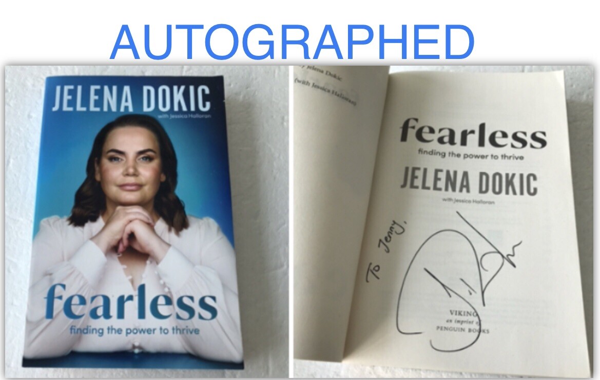 Breaking Boundaries: Wta Finals Touch Down In Saudi Arabia 3 Jelena dokic signed autographed book fearless australian tennis merchandise rare