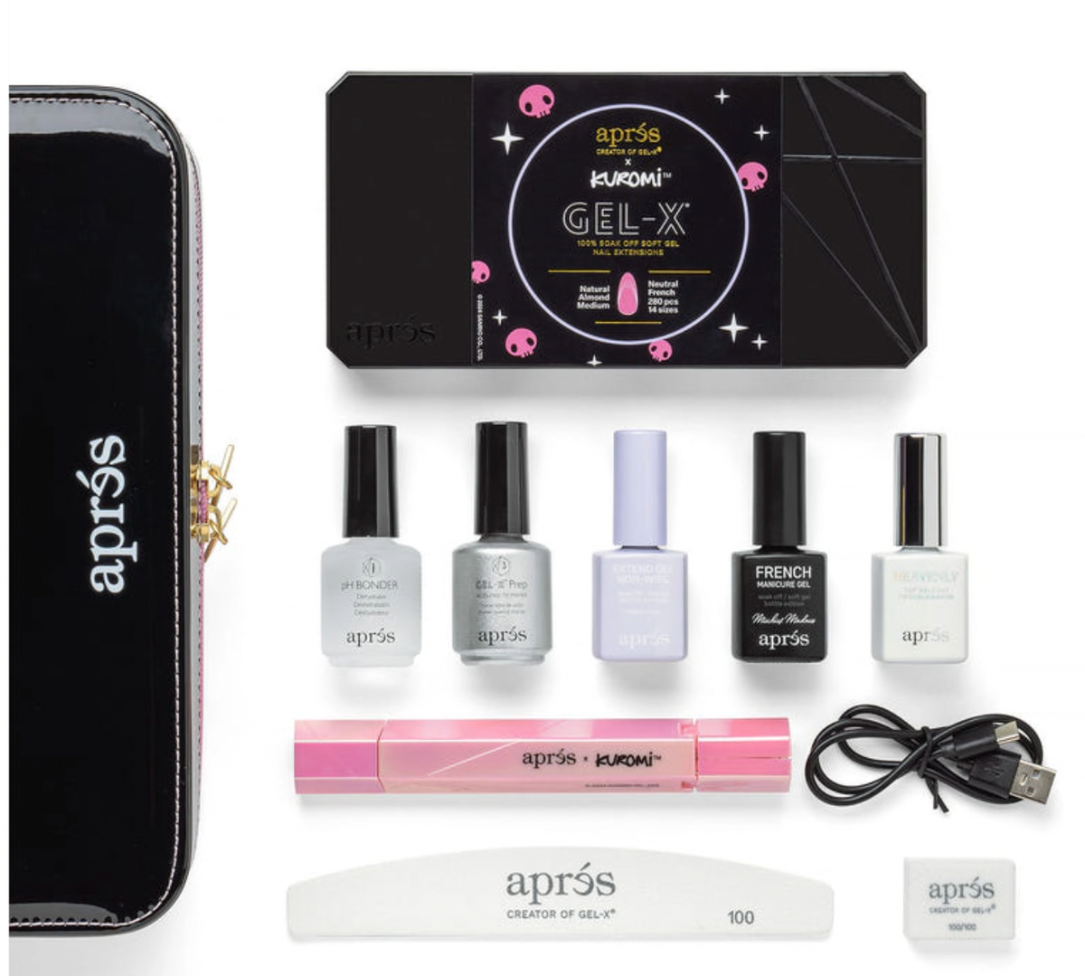 ルミネスセット APRES - KUROMI X APRÉS GEL-X® NAIL EXTENSION KIT - NEW LIMITED
