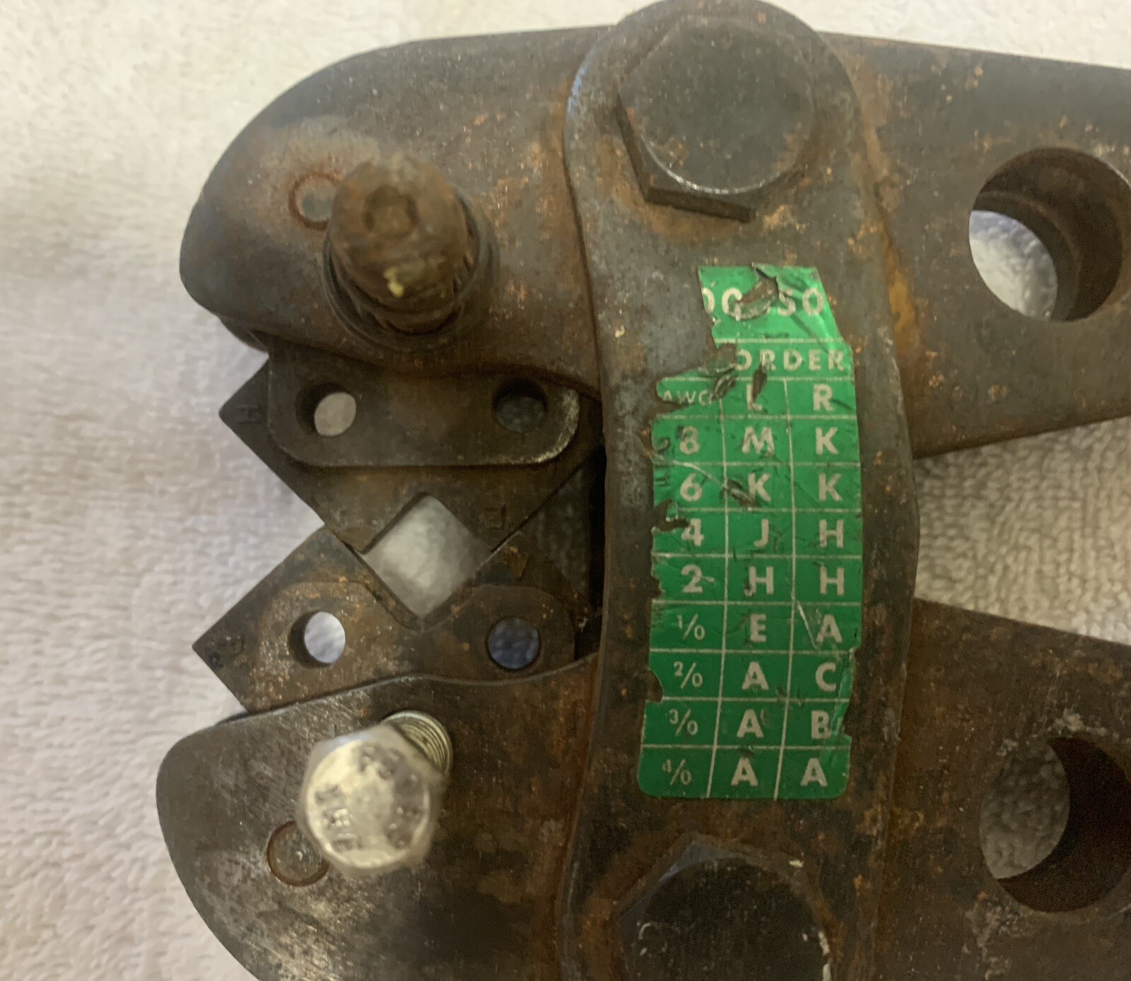 AMP Rota-crimp 600850 ROTA Crimp Hand Crimping Tool for sale online | eBay