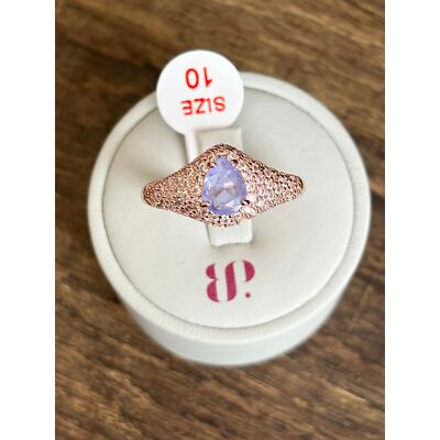 Bomb Party RBP7780 This Is Your Sign LC Lavender Fluorite Fused w/ Quartz Size10