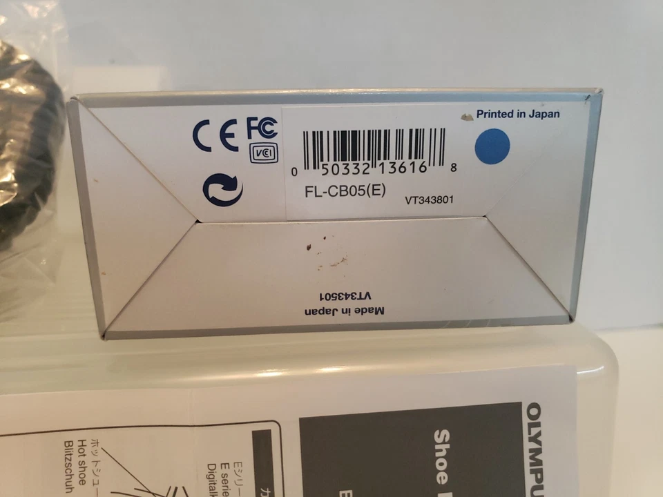 Olympus FLCB05 Hot Shoe Mount TTL Flash Cable 200707 New - Image 2 of 4