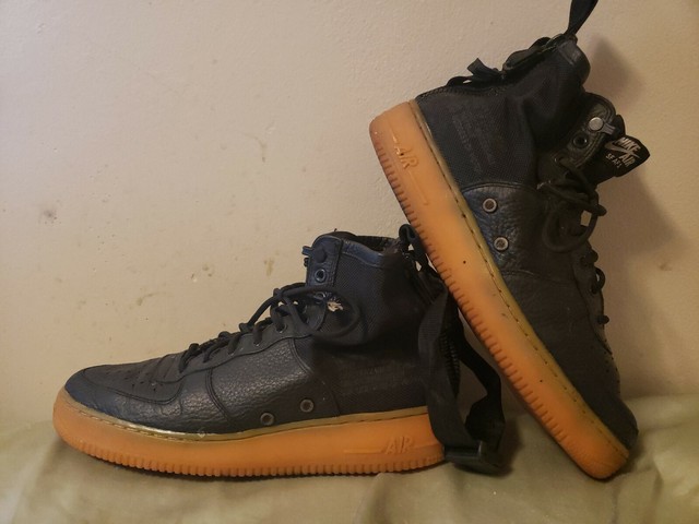 nike sf af1 mid black gum