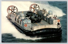 Postcard US Navy Ship - LCAC Landing Craft Air Cushion ACU-4