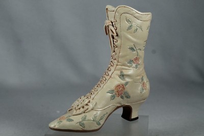 just the right shoe victorian wedding boot