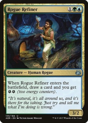 Rogue Refiner *PLAYSET* 4x  MtG Aether Revolt SP/NM