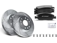 For 2009-2014 Chevrolet Express 1500 Brake Pad and Rotor Kit Front APR 79873HMHN