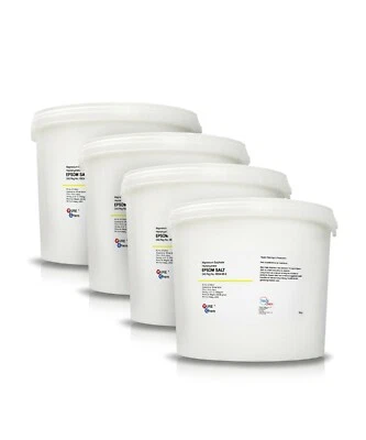 BRAND CHEMICALS Epsom Salt Pharmaceutical Food Grade Magnesium Sulphate 1kg - 10kg Multi Listing