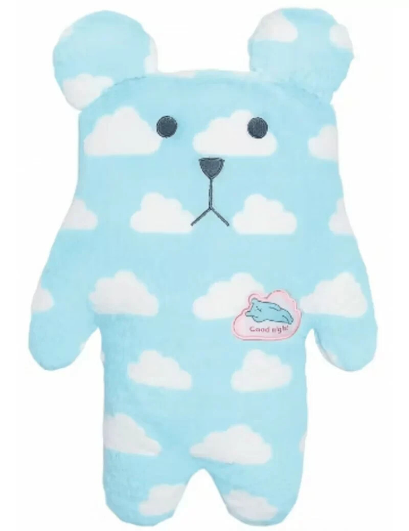 Peluche ours Nuage 40 cm Jr. SLOTH en microfibre premium