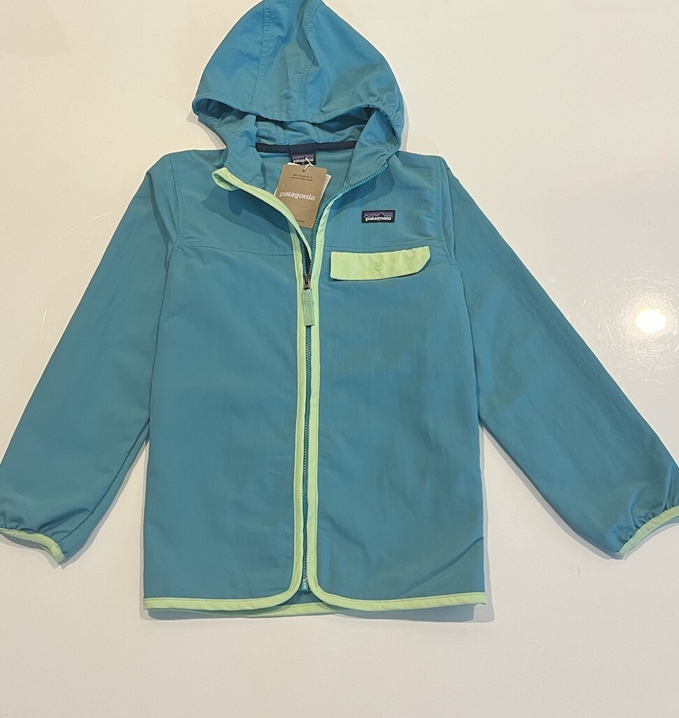 $79 Patagonia Kids Baggies Jacket Suptidal Blue Size XL (14) | eBay