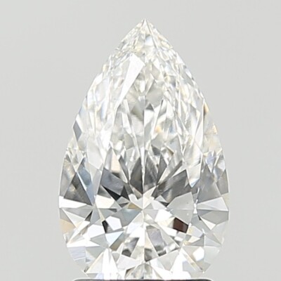 1.55 Cts Pear Cut IGI Certified Lab Grown CVD Diamond F Color VS2 Clarity STONE