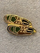 pin's chaussure shoes Creepers Punk rockabilly gothique gothic signé western c.